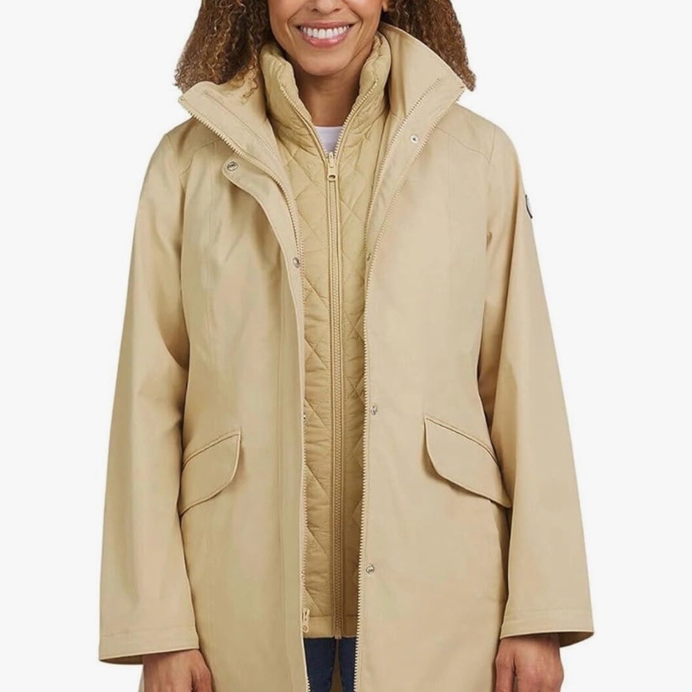 NWT Lands End Beige Jacket